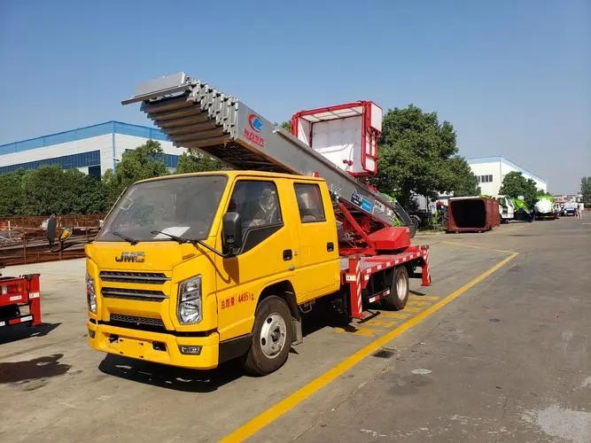 涞水县附近云梯车出租 砂石搬运